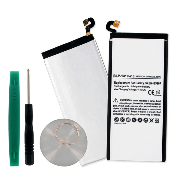 BLP-1410-2.6 Li-Pol Battery - Rechargable Ultra High Capacity (Li-Pol 3.85V 2550 mAh ) - Replacement For Samsung EB-BG920ABE Battery