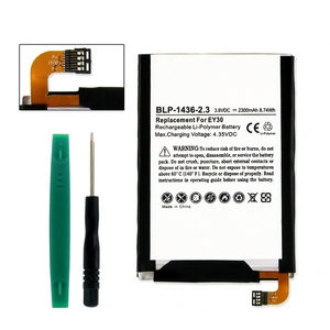 BLP-1436-2.3 Li-Pol Battery - Rechargable Ultra High Capacity (Li-Pol 3.8V 2300 mAh ) - Replacement For Motorola EY30 Battery