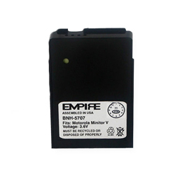 BNH-5707 Ni-MH Battery - Rechargeable Ultra High Capacity (650 mAh) - replacement for Motorola RLN5707 Battery