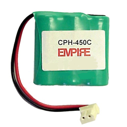 EM-CPH-450C - Ni-MH 1X3-2/3AAA/C, 3.6 Volt, 300 mAh, Ultra Hi-Capacity Battery - Replacement Battery for Rechargeable Cordless Phone Battery