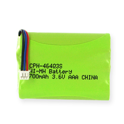 EM-CPH-464Q3S - Ni-MH, 3.6 Volt, 700 mAh, Ultra Hi-Capacity Battery - Replacement Battery for Nortel NT7B65LD  Cordless Phone Battery