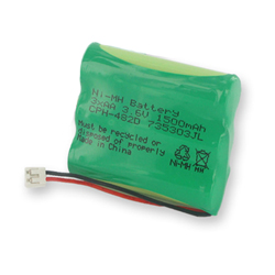 EM-CPH-482D - Ni-MH 1X3AA/D, 3.6 Volt, 1500 mAh, Ultra Hi-Capacity Battery - Replacement Battery for Rechargeable Cordless Phone Battery