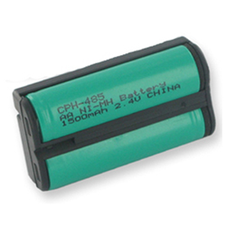 EM-CPH-485 - Ni-MH, 2.4 Volt, 1500 mAh, Ultra Hi-Capacity Battery - Replacement Battery for Panasonic HHR-P546A, Type 23 Cordless Phone Battery