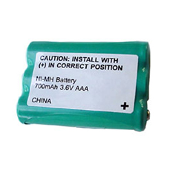 EM-CPH-505 - Ni-MH 1X3AAA W/Pull Tab, 3.6 Volt, 700 mAh, Ultra Hi-Capacity Battery - Replacement Battery for Rechargeable Cordless Phone Battery