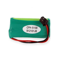 EM-CPH-515B - Ni-MH, 2.4 Volt, 750 mAh, Ultra Hi-Capacity Battery - Replacement Battery for Uniden BT-1008, BT-1016 Cordless Phone Battery