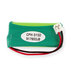 EM-CPH-515D - Ni-MH 1X2AAA/D, 2.4 Volt, 750 mAh, Ultra Hi-Capacity Battery - Replacement Battery for Rechargeable Cordless Phone Battery