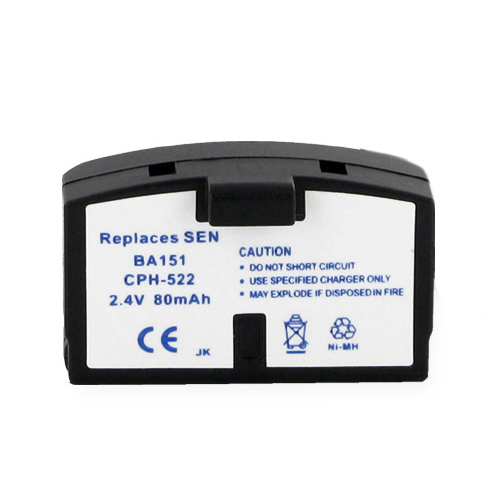 EM-CPH-522 - Ni-MH, 2.4 Volt, 80 mAh, Ultra Hi-Capacity Battery - Replacement Battery for Sennheiser BA191  Cordless Phone Battery