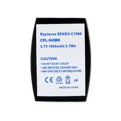 EM-CPL-545 - Li-Ion, 3.7 Volt, 1000 mAh, Ultra Hi-Capacity Battery - Replacement Battery for Rechargeable Wireless Headset Battery