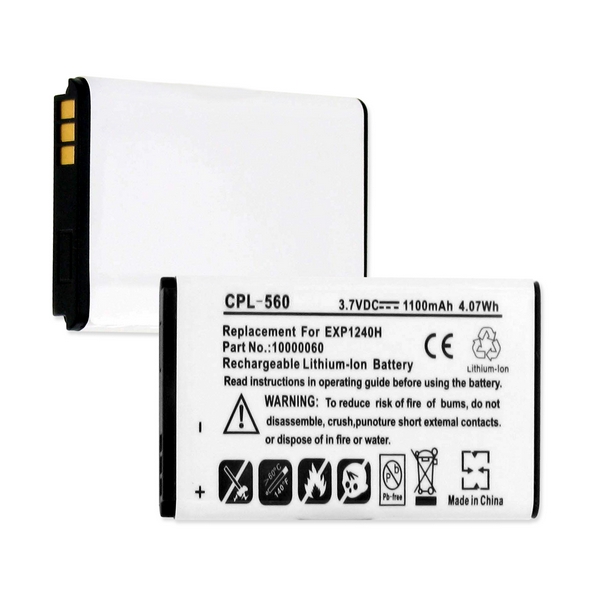 CPP-560 Li-Ion Battery - Rechargable Ultra High Capacity (Li-Ion 3.7V 1050 mAh ) - Replacement For Uniden 1000060 / EXP1240H Cordless Phone Battery