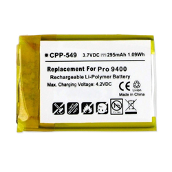 EM-CPP-549 - Li-Pol, 3.7 Volt, 295 mAh, Ultra Hi-Capacity Battery - Replacement Battery for Jabra 14192-00 Wireless Headset Battery