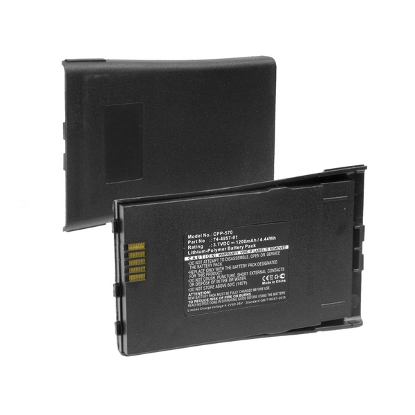 Li-Pol, 3.7V, 1200 mAh, Ultra Hi-Capacity Battery - Replacement Battery for Cisco 74-4958-01 Cordless Phone Battery