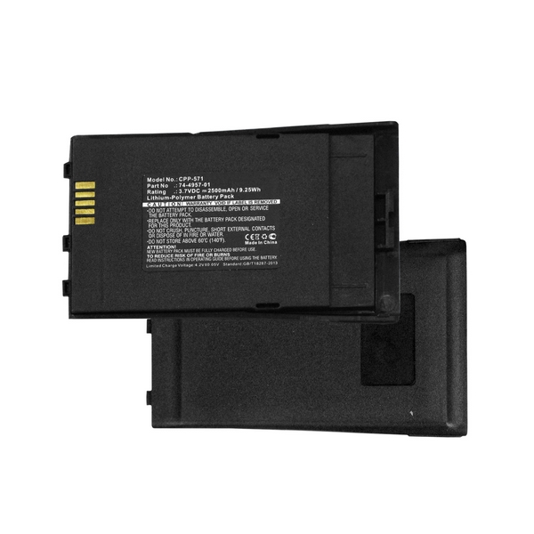 Li-Pol, 3.7V, 2000 mAh, Ultra Hi-Capacity Battery - Replacement Battery for Cisco 74-4957-01 & 74-4958-01 Cordless Phone Batteries