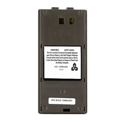 EPP-5453 Ni-CD Battery - Rechargeable Ultra High Capacity (1200 mAh) - replacement for Motorola NTN5453A Battery