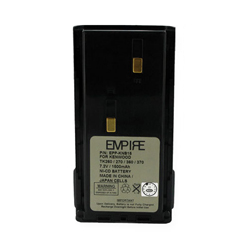 EPP-KNB15 Ni-CD Battery - Rechargeable Ultra High Capacity (1200 mAh) - replacement for Kenwood KNB-15A Battery