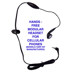 HFM 795-1T Hands Free Earpiece-On/Off Button - Replacement For Samsung SGH-S105 H/F-One Touch