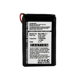 RLI-009-1.1 Li-Ion 3.7V (1100 mAh) Battery - Replacement For RTI ATB-850 and ATB-1200 Remote Control Battery