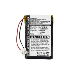 RLP-012-.8 Li-Pol 3.7V (850 mAh) Battery - Replacement For Philips 242252600214 Remote Control Battery