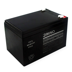 SLA10-12T25 Sealed Lead Acid Battery (12 Volt, 12 Ah) Tall, With Faston, Ultra High Capacity