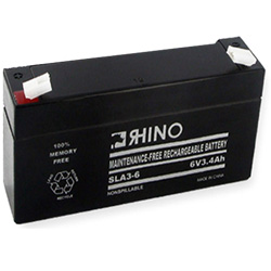 SLA3-6 Sealed Lead Acid Battery (6 Volt, 3 Ah) Ultra High Capacity