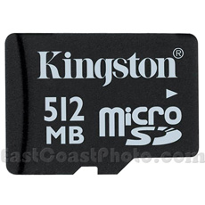 512MB Micro SD Card