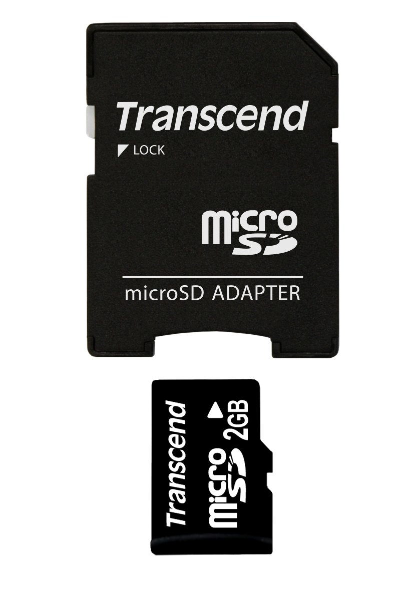 2GB microSDHC™ Memory Card with SD™ Adapter