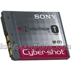 Sony NP-FT1 Lithium-Ion Rechargeable Battery (3.6 volt - 680 mAh)