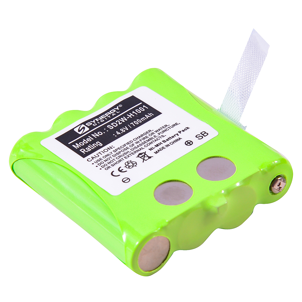 SD2W-H1001 Ultra High Capacity (Ni-MH 4.8V 700mAh) 2-Way Radio Battery - replacement for Motorola M370H1A Battery