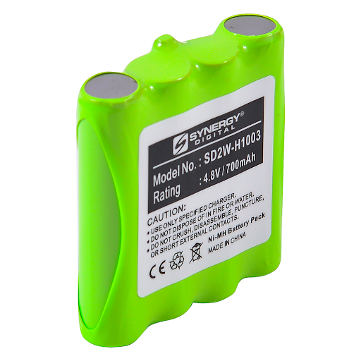 SD2W-H1003 Ultra High Capacity 2-Way Radio Battery - (Ni-MH 4.8V 700mAh) - replacement for Cobra FA-BP Battery