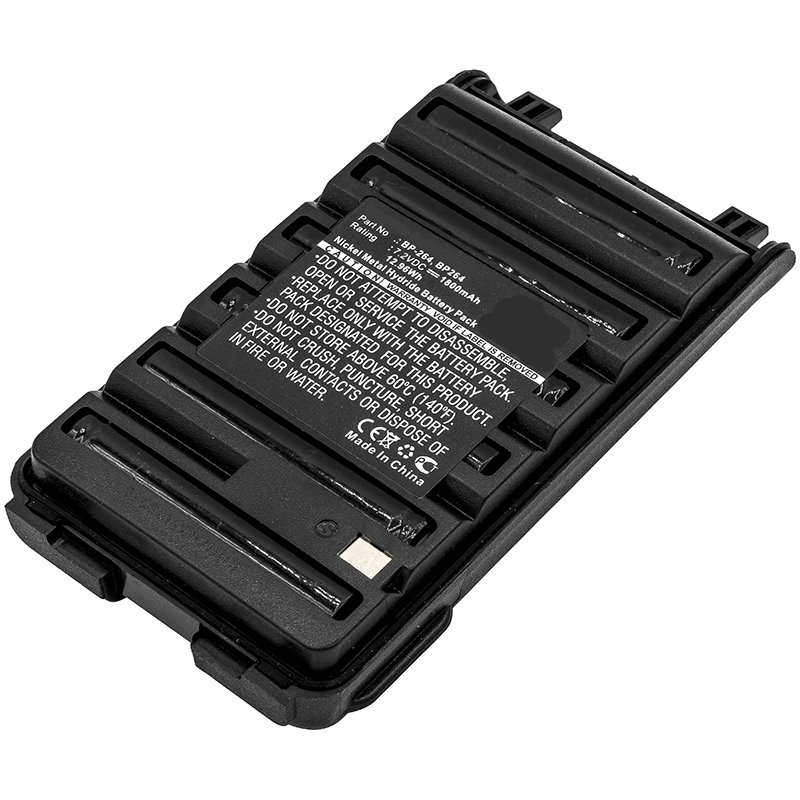 Synergy Digital 2-Way Radio Battery, Compatible with ICOM BP-264 2-Way Radio Battery (Ni-MH, 7.2V, 1800mAh)