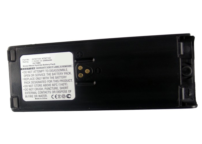 Synergy Digital 2-Way Radio Battery, Compatible with Motorola FuG11b 2-Way Radio Battery (Ni-MH, 7.5V, 2500mAh)