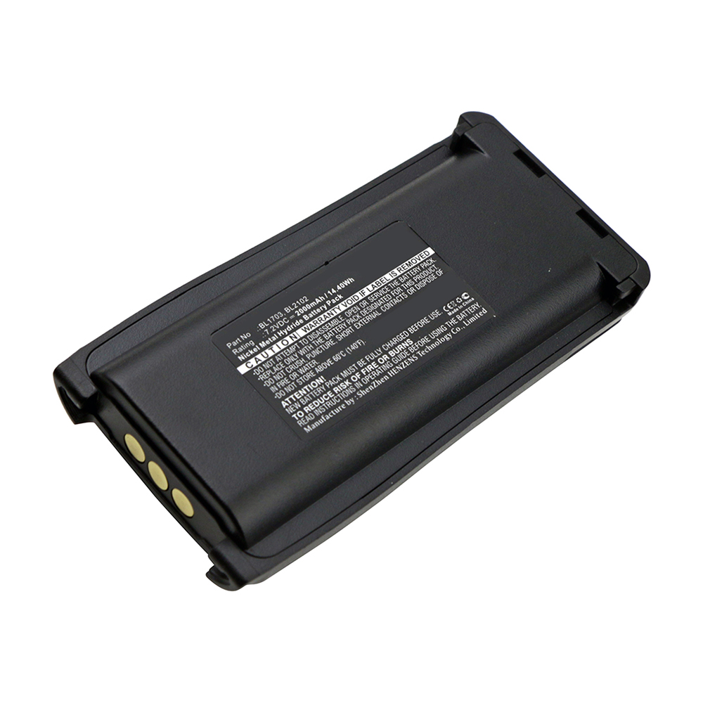 Synergy Digital 2-Way Radio Battery, Compatible with HYT BL1703 2-Way Radio Battery (7.2V, Ni-MH, 2000mAh)