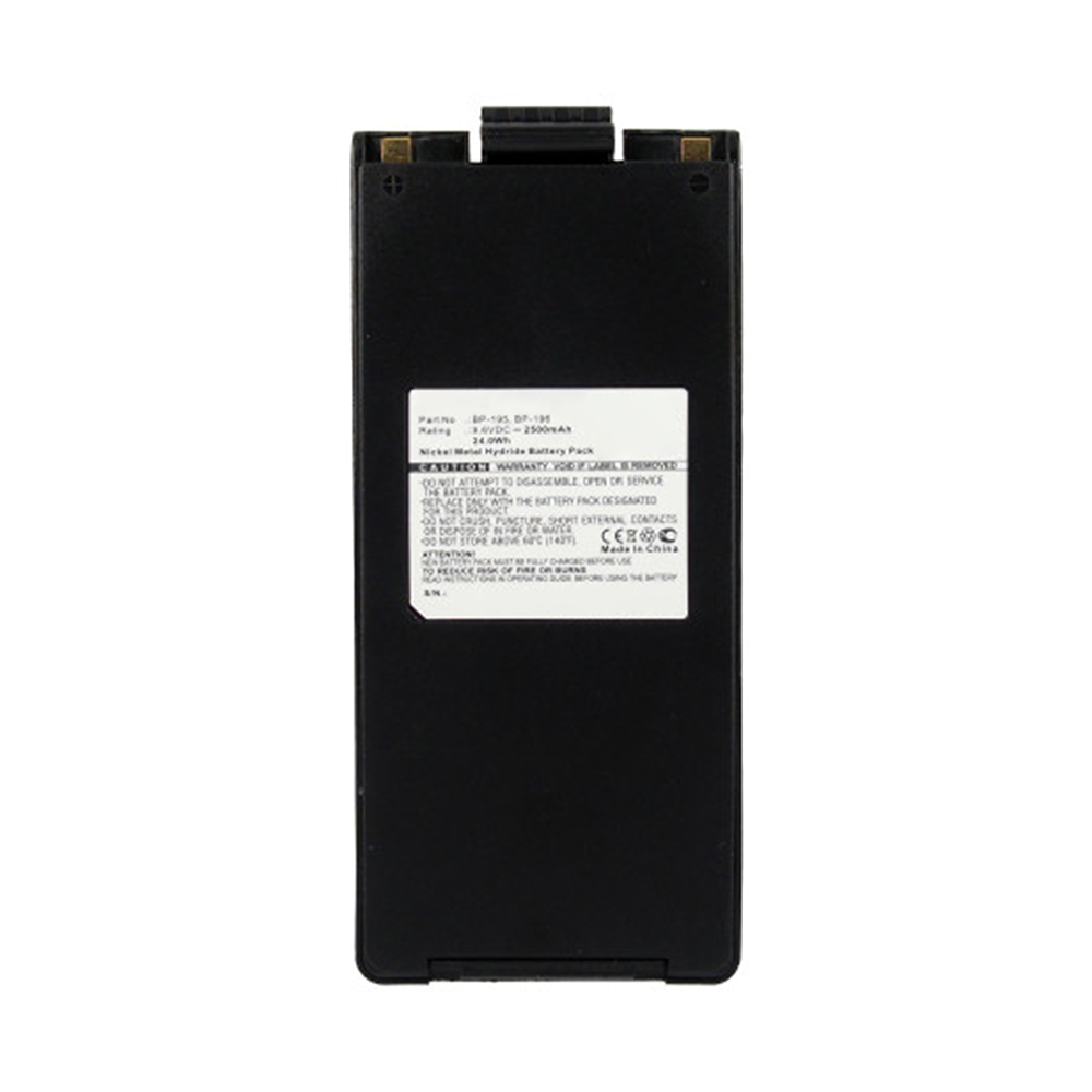 Synergy Digital 2-Way Radio Battery, Compatible with Icom BP-196 2-Way Radio Battery (Ni-MH, 9.6V, 2500mAh)