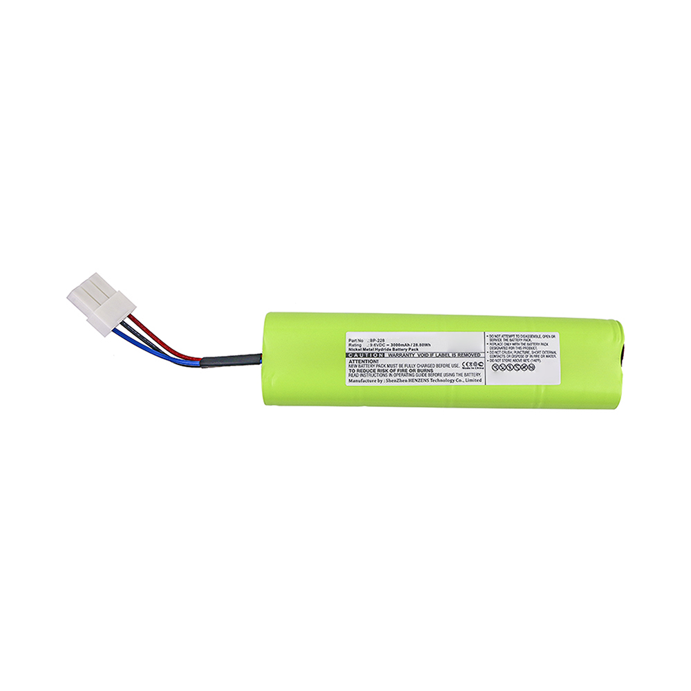 Synergy Digital 2-Way Radio Battery, Compatible with Icom BP-228 2-Way Radio Battery (Ni-MH, 9.6V, 3000mAh)