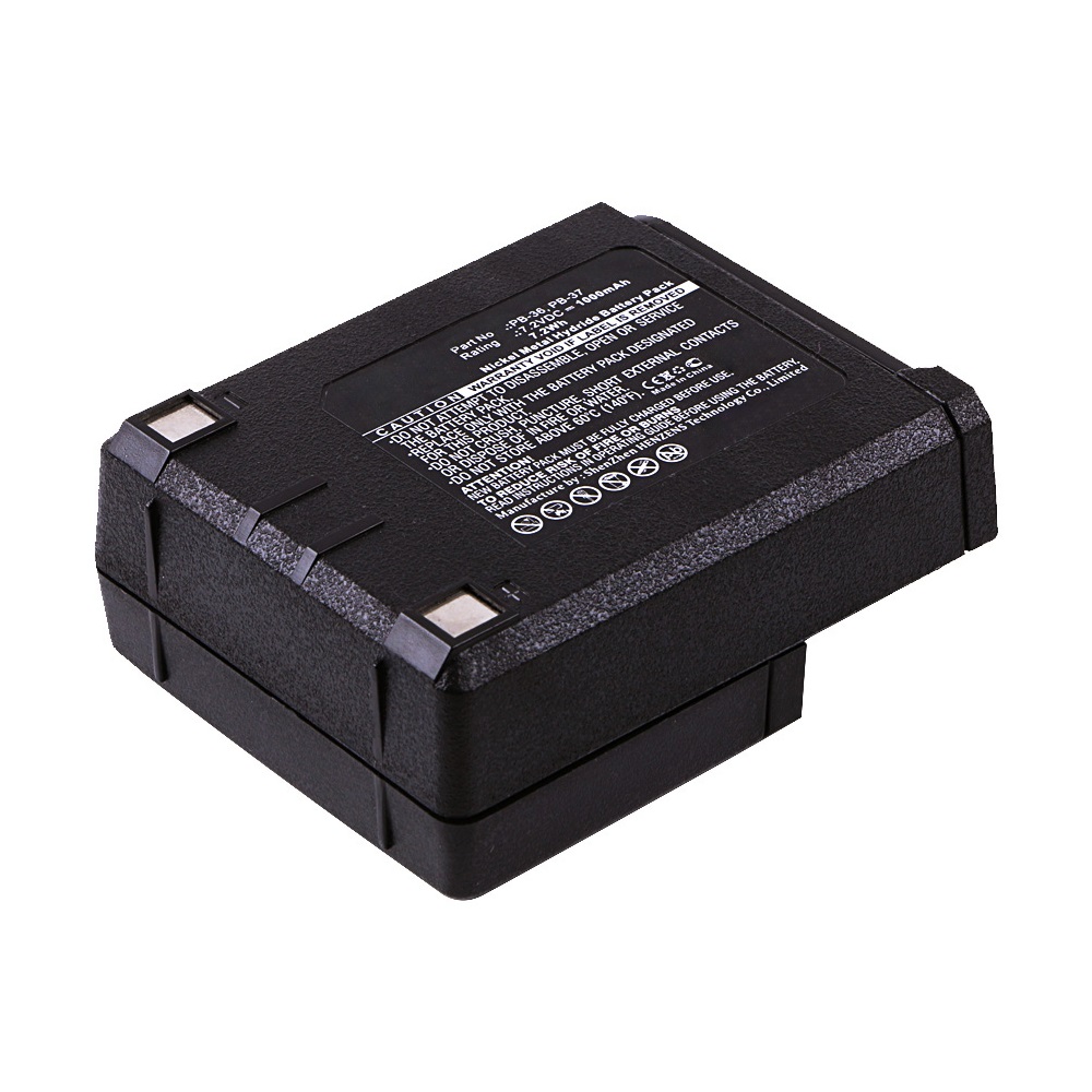 Synergy Digital 2-Way Radio Battery, Compatible with Kenwood PB-36 2-Way Radio Battery (Ni-MH, 7.2V, 1000mAh)