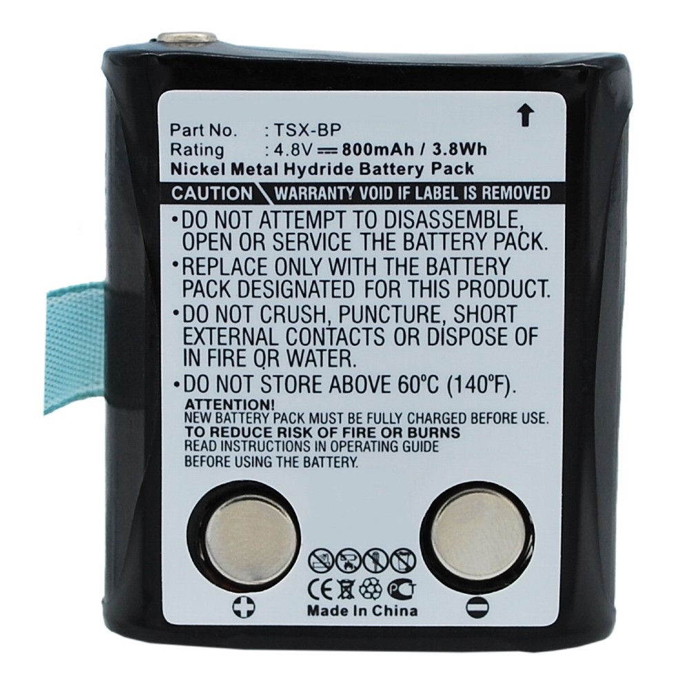 Synergy Digital Two-Way Radio Battery, Compatible with Doro WT86 Two-Way Radio Battery (4.8, Ni-MH, 800mAh)