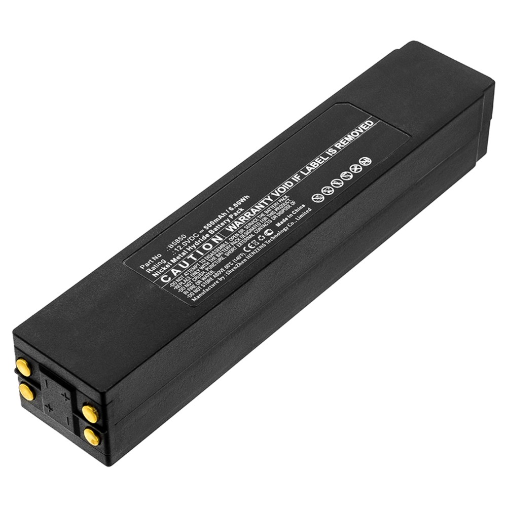Synergy Digital 2-Way Radio Battery, Compatible with Bosch B5850 2-Way Radio Battery (Ni-MH, 12V, 500mAh)