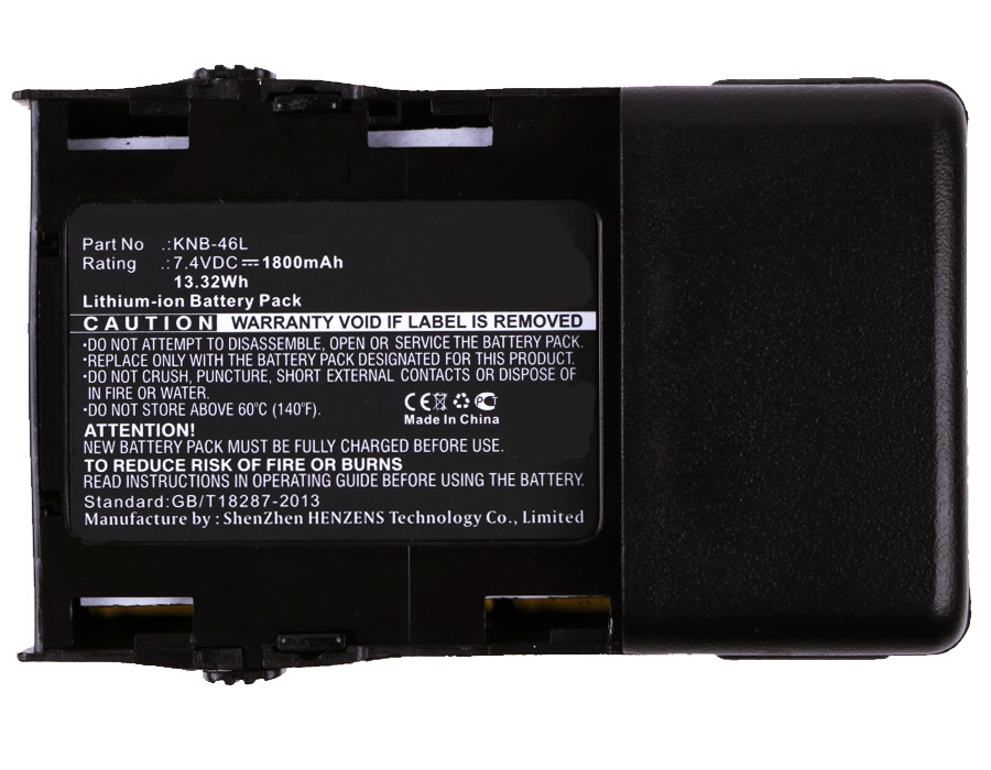 Synergy Digital 2-Way Radio Battery, Compatible with Motorola PMNN4000 2-Way Radio Battery (Li-ion, 7.4V, 1800mAh)