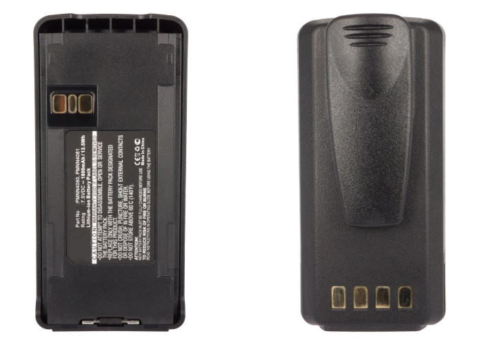 Synergy Digital 2-Way Radio Battery, Compatible with Motorola PMNN4080 2-Way Radio Battery (Li-ion, 7.5V, 1800mAh)