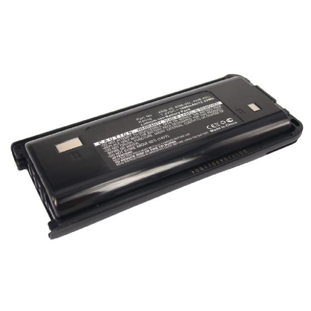 Synergy Digital 2-Way Radio Battery, Compatible with Kenwood KNB-45 2-Way Radio Battery (Li-ion, 7.4V, 1800mAh)