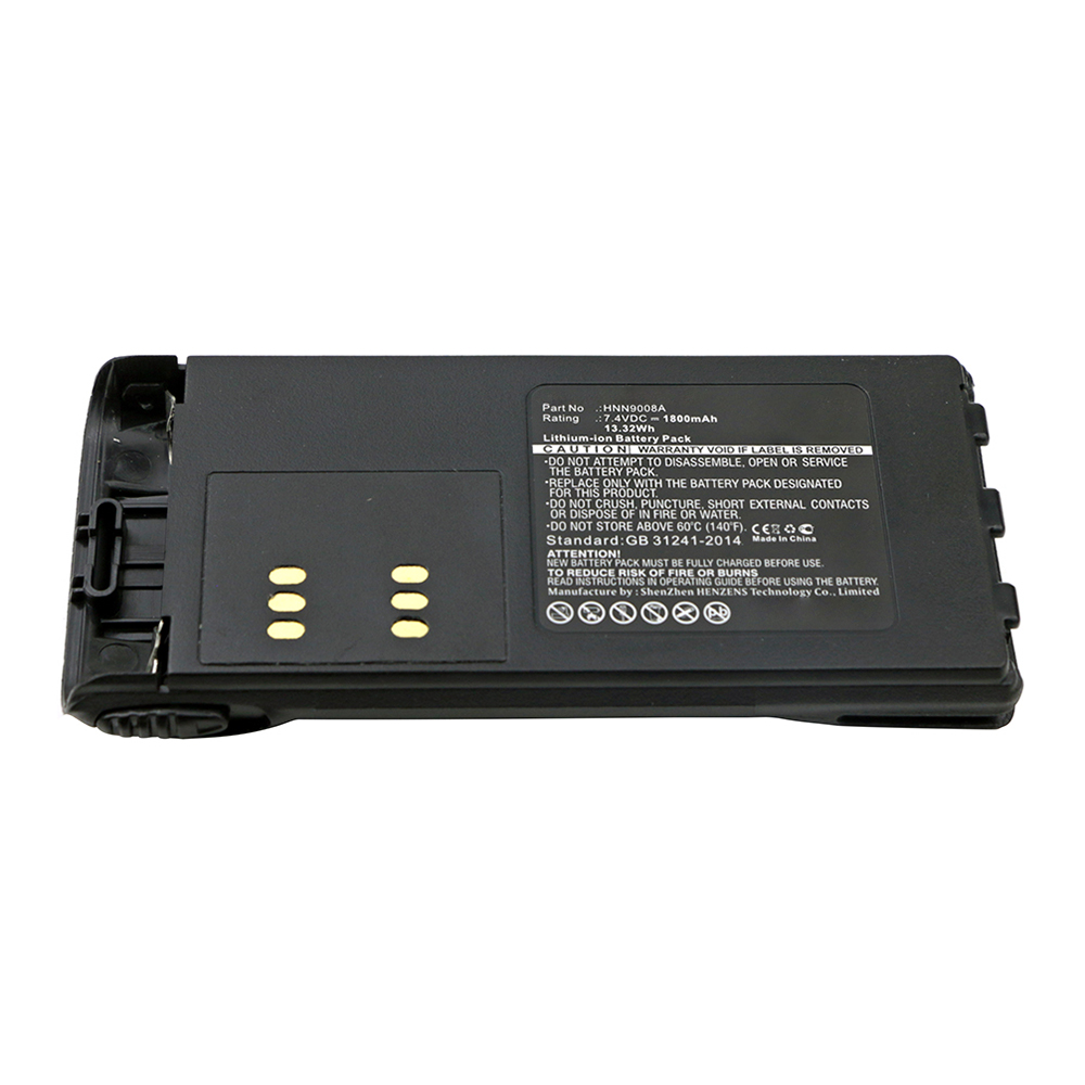 Synergy Digital 2-Way Radio Battery, Compatible with HMNN4151 2-Way Radio Battery (7.4V, Li-ion, 1800mAh)