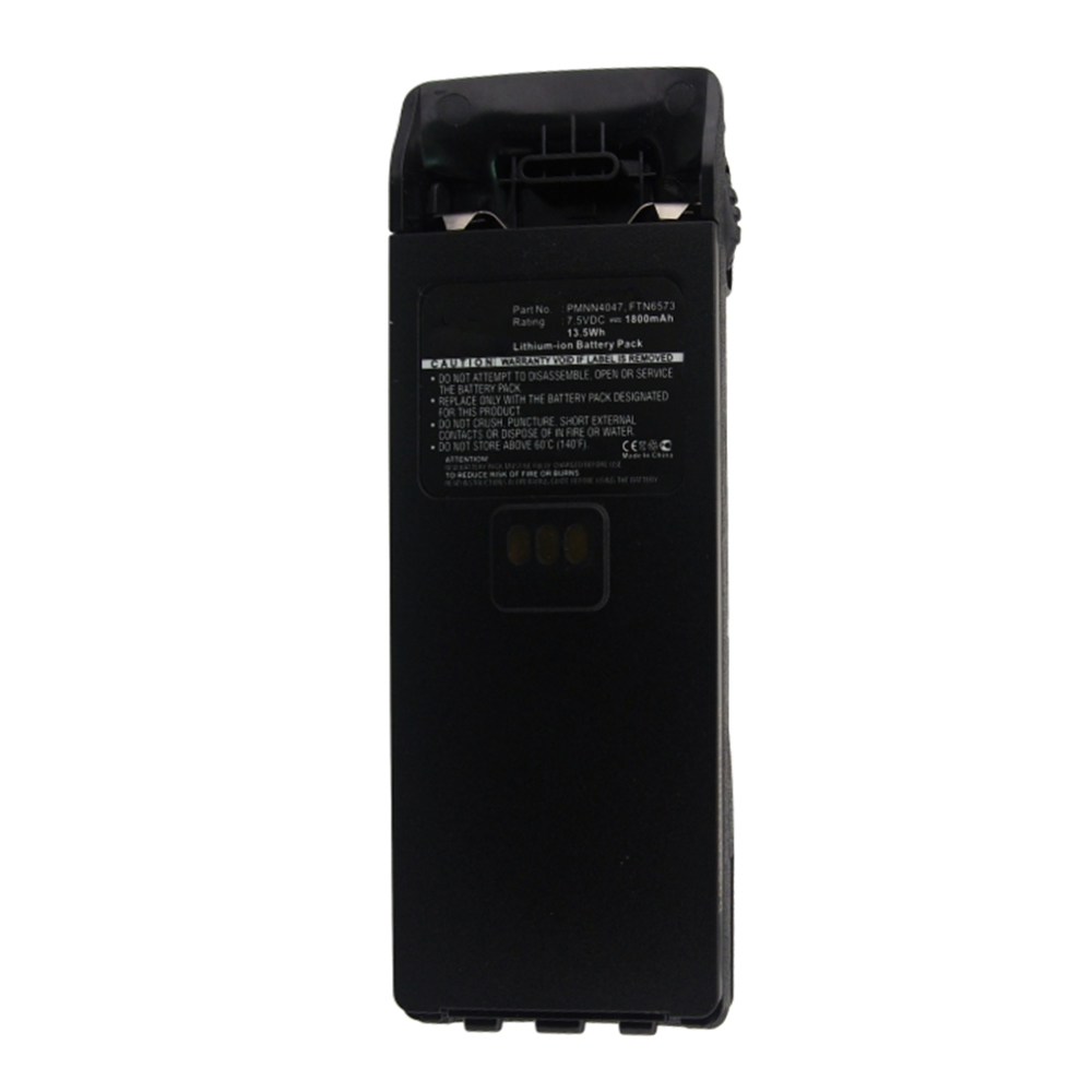 Synergy Digital 2-Way Radio Battery, Compatible with Motorola PMNN4047 2-Way Radio Battery (Li-ion, 7.5V, 1800mAh)