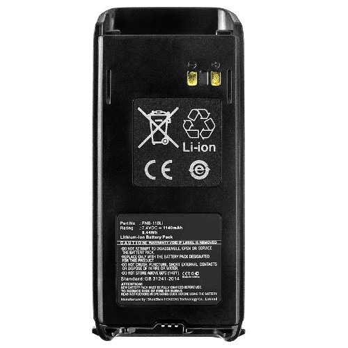 Synergy Digital 2-Way Radio Battery, Compatible with Standard Horizon FNB-110Li 2-Way Radio Battery (7.4V, Li-ion, 1140mAh)
