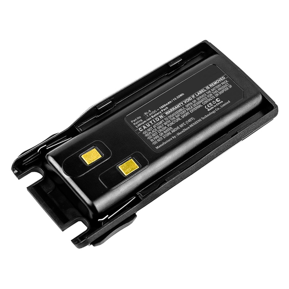 Synergy Digital 2-Way Radio Battery, Compatible with Baofeng BL-8 2-Way Radio Battery (Li-ion, 7.4V, 1800mAh)