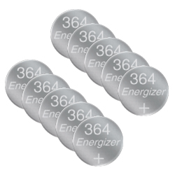 364, SR621SW Battery - 10 Pack