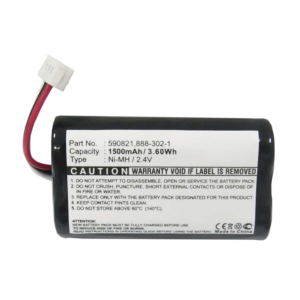 Synergy Digital Barcode Scanner Battery, Compatible with Intermec BT17790-1 Barcode Scanner Battery (Ni-MH, 2.4V, 1500mAh)