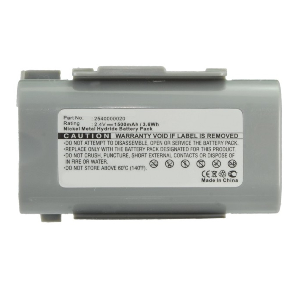 Synergy Digital Barcode Scanner Battery, Compatible with Opticon 2540000020 Barcode Scanner Battery (Ni-MH, 2.4V, 1500mAh)