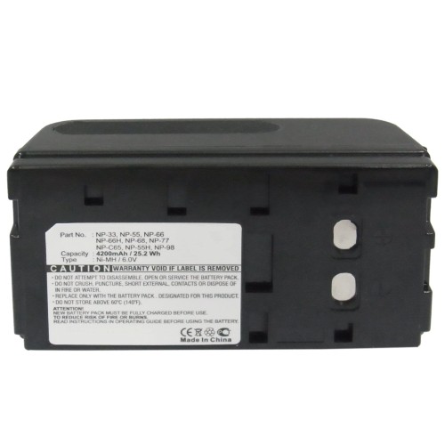 Synergy Digital Digital Cameras Battery, Compatiable with AKAI Digital Cameras Battery (6V, Ni-MH, 4200mAh)