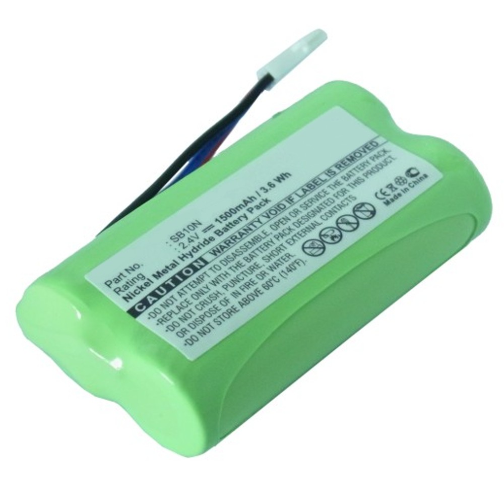 Synergy Digital Barcode Scanner Battery, Compatible with Denso SB10N Barcode Scanner Battery (Ni-MH, 2.4V, 1500mAh)