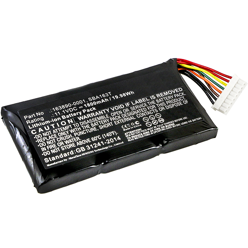 Synergy Digital Barcode Scanner Battery, Compatible with Honeywell  Barcode Scanner Battery (11.1V, Li-ion, 1800mAh)