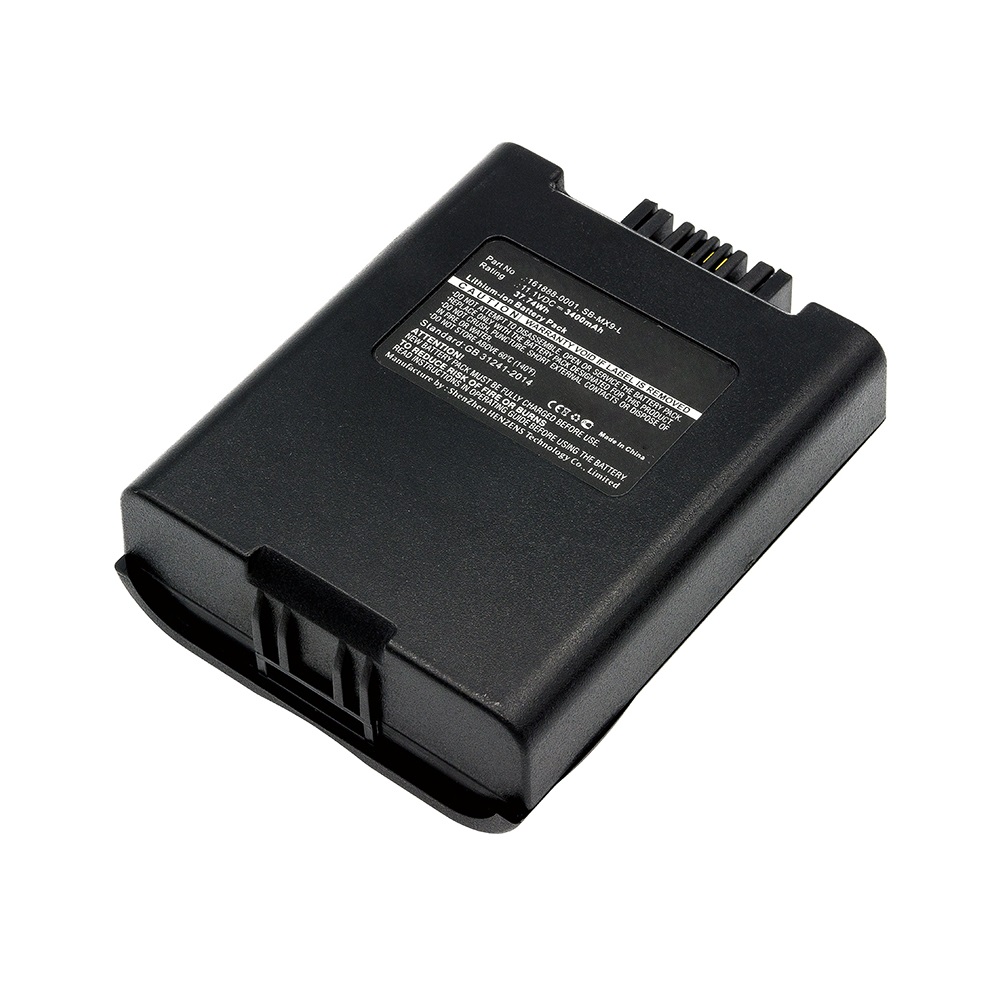Synergy Digital Barcode Scanner Battery, Compatible with Honeywell SB-MX9-L Barcode Scanner Battery (Li-ion, 11.1V, 3400mAh)